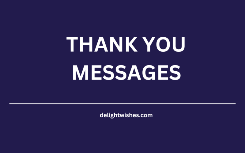 Thank You Messages For Customers